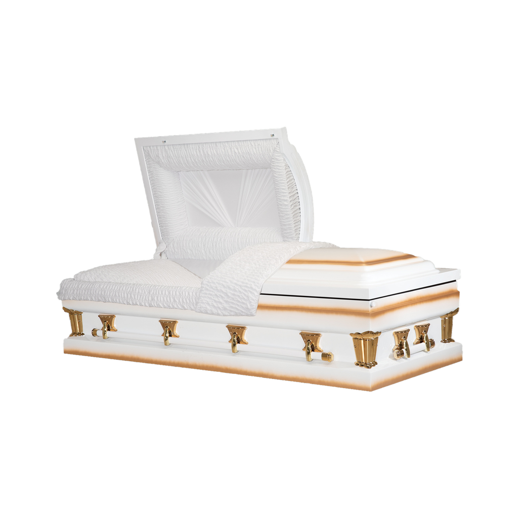 18ga 33" Ridgeland White/Gold