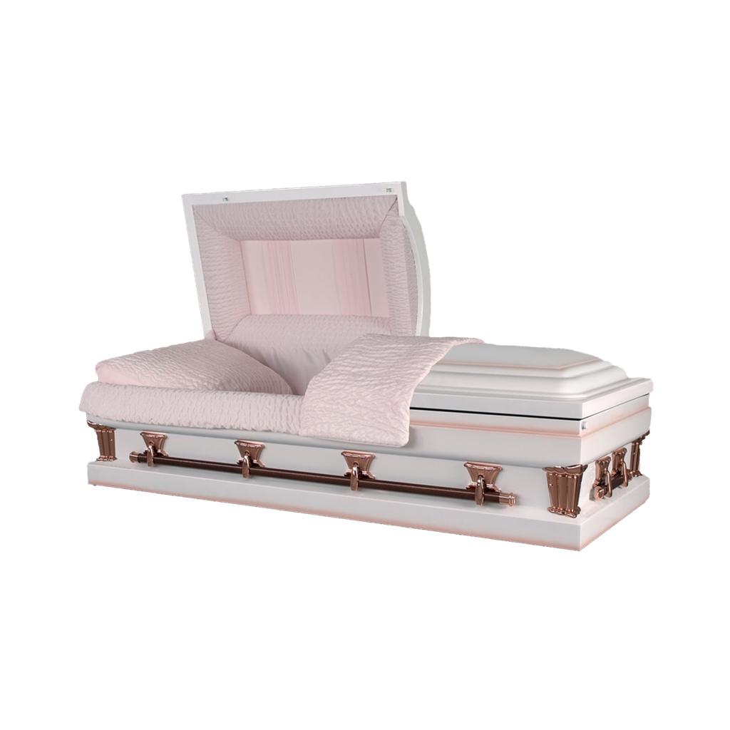 18ga 33" Ridgeland White/Pink