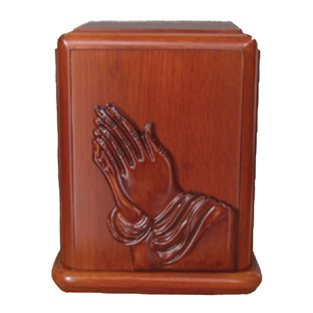 Cherry Praying Hands Urn