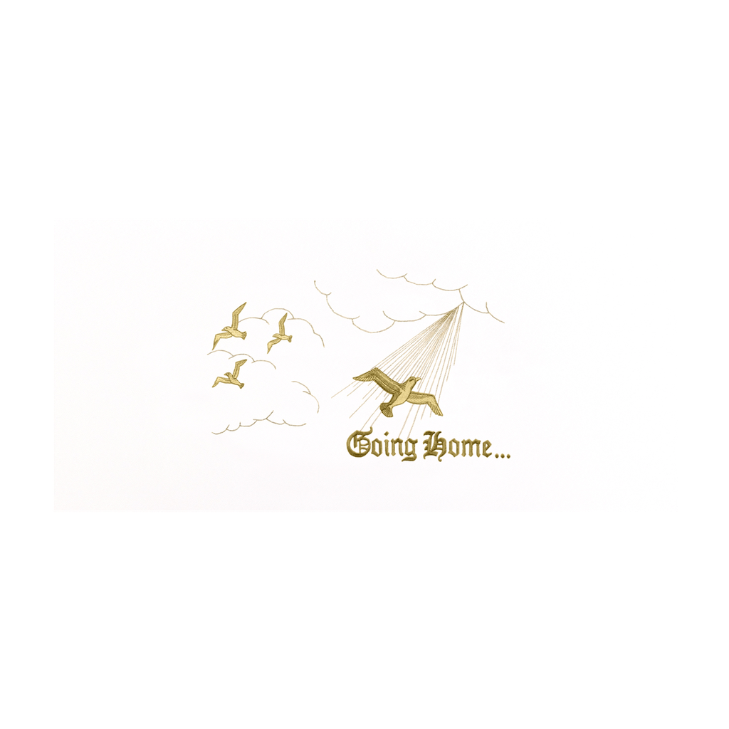 Going Home - Panel - White Gold