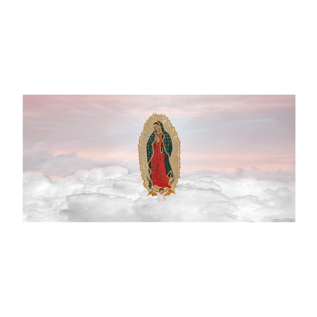 Lady of Guadalupe - Panel - Pink Clouds
